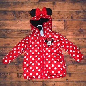 Disney Girls Puffer Jacket size 2T